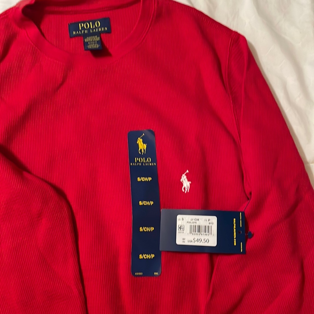 Red POLO red sweater